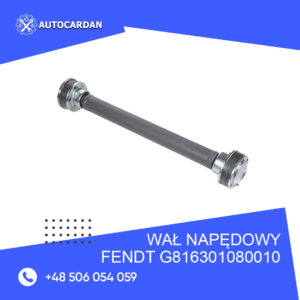 Wał napędowy przedniej osi  FENDT g816301080010