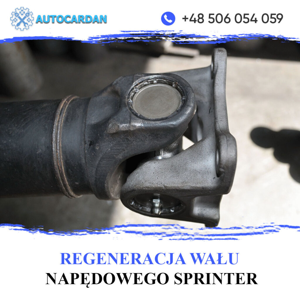 zagniatanie krzyżaka wału napędowego sprinter