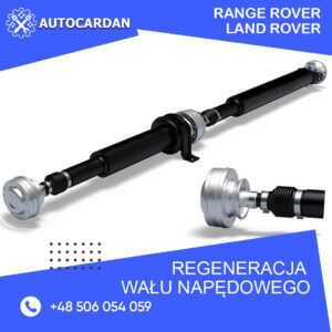 regeneracja wału napędowego Range Rover Land Rover