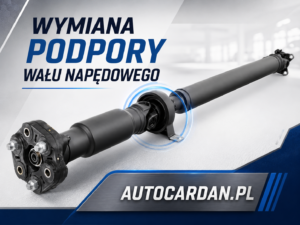 wymiana podpory wału napędowego
